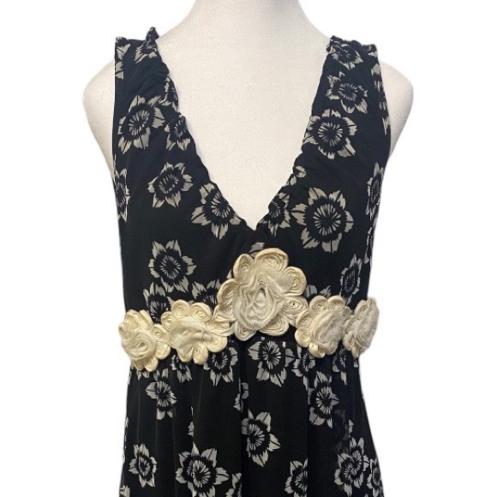 New Directions Floral Sleeveless Dress Womens Medium Whimsigoth Fairy Grunge Y2K - Picture 6 of 6